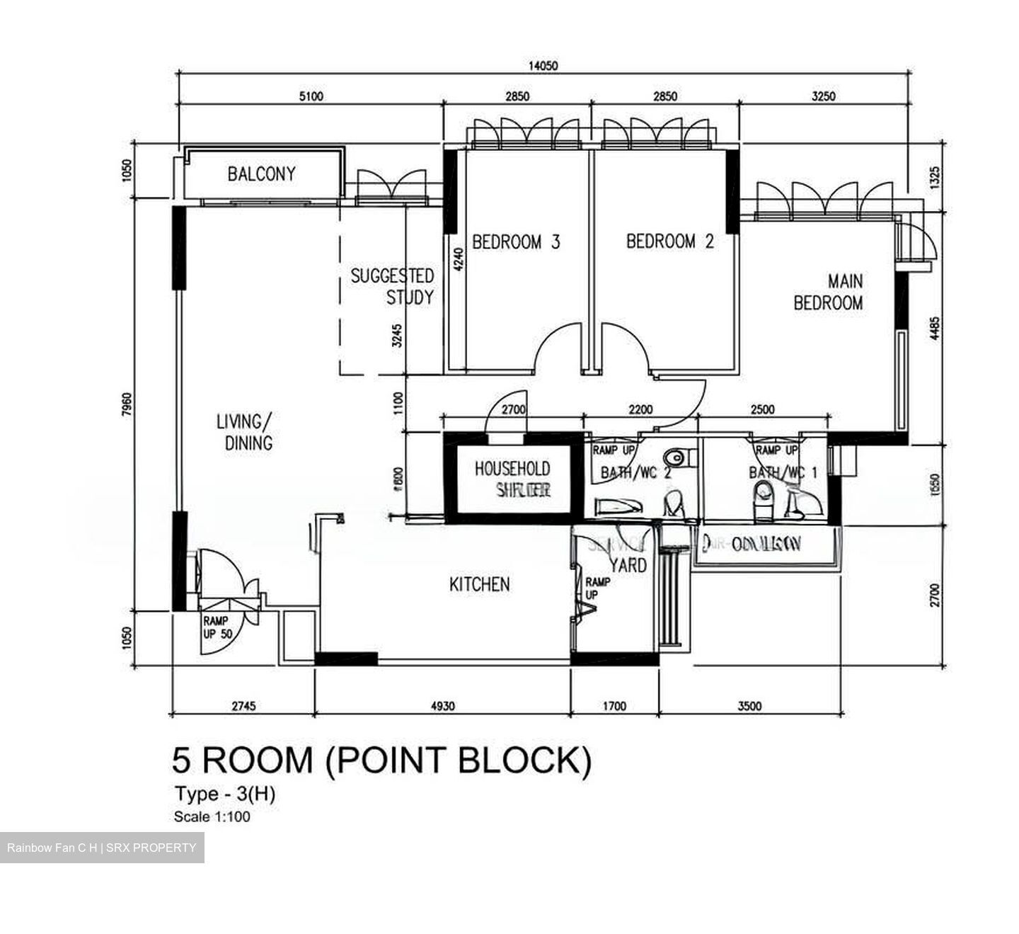 Blk 342A Yishun Natura (Yishun), HDB 5 Rooms #567644371